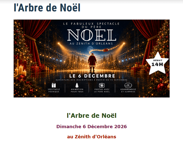 Arbre de Noël 2026